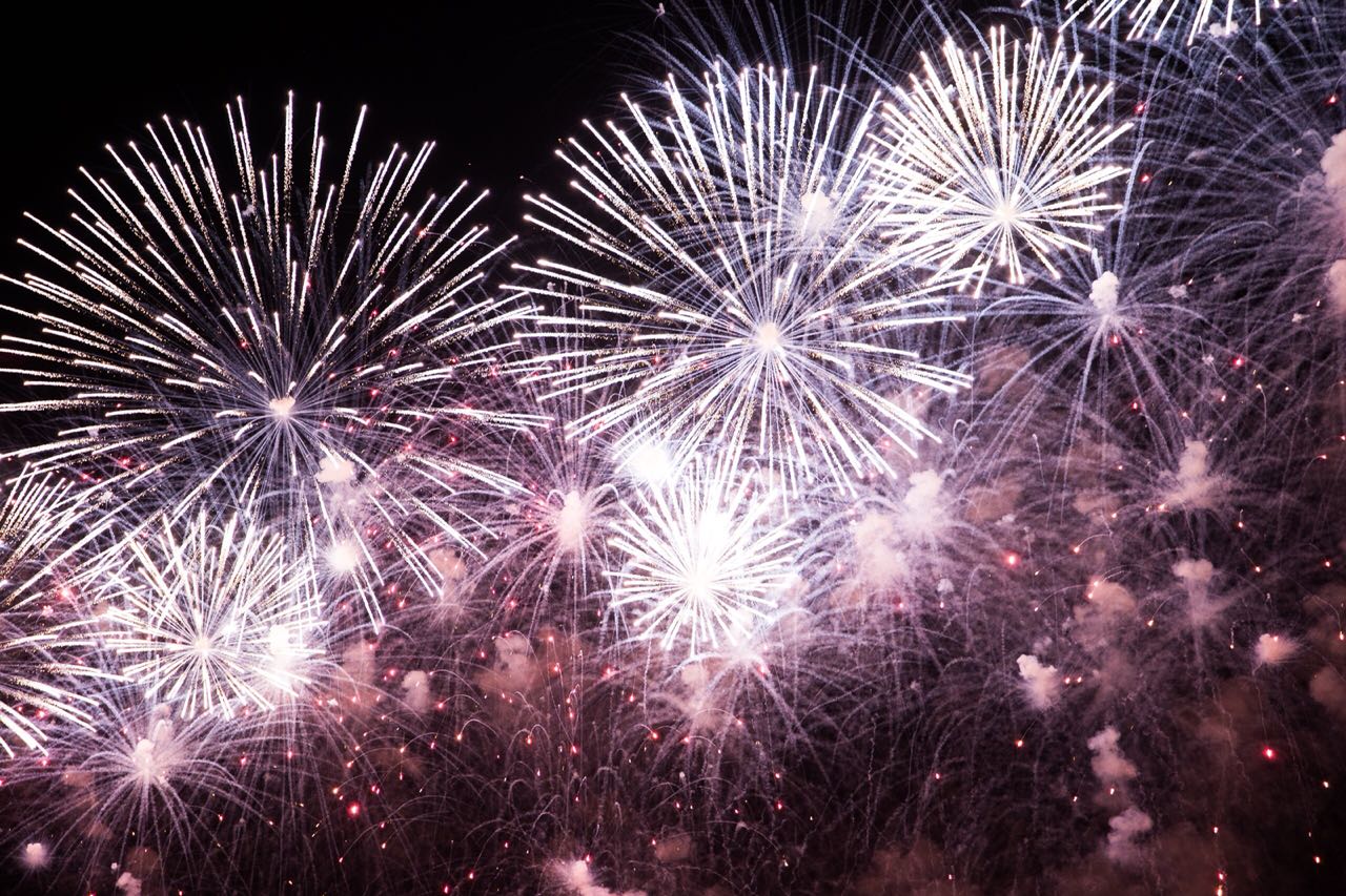 Завораживающие салюты  Фестивале фейерверков в Москве 2018 