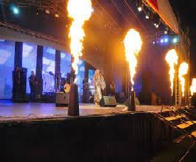 сценический фейерверк