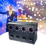 Генератор мыльных пузырей с дымом и подсветкой PRO