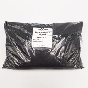 Уголь древесный молотый