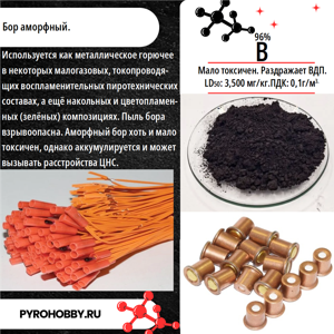Бор аморфный