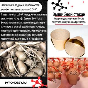 Стаканчики для вышибного