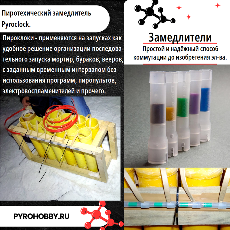 Замедлитель пиротехический Pyroclock