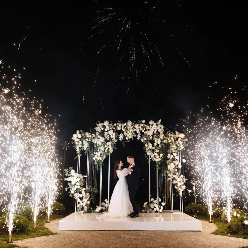 Холодные сценические фонтаны ПироПрофи™ Серебро