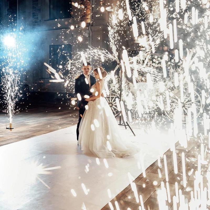 Холодные сценические фонтаны ПироПрофи™ Серебро