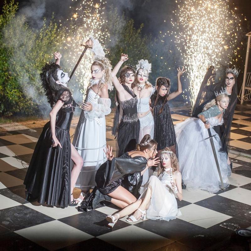 Холодные сценические фонтаны ПироПрофи™ Серебро