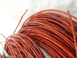 Виско фитиль брак 25м (плохое покрытие лаком/переломы) 2,5мм 0,85-1,4см/с