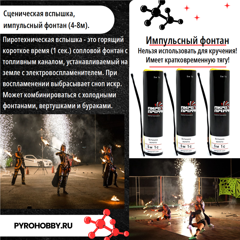 Вспышка сценическая