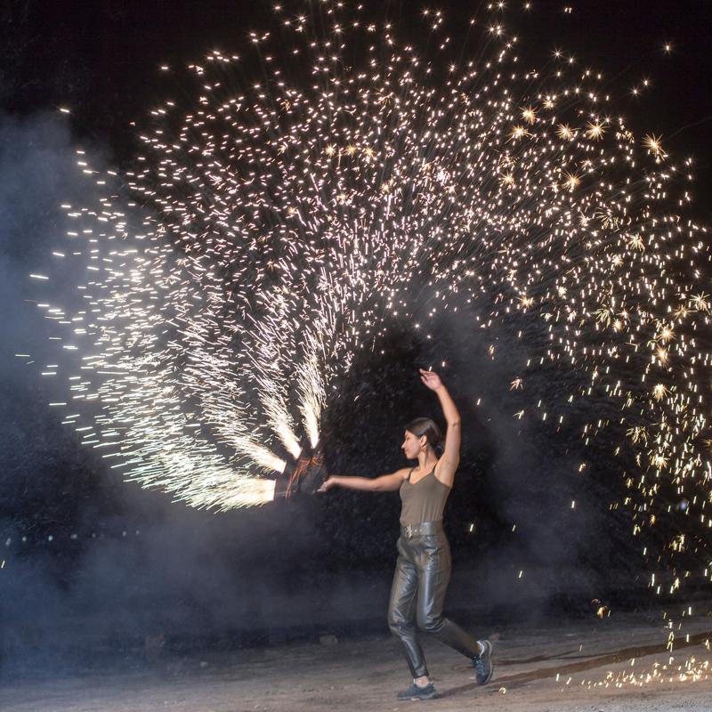 Ручной пускатель для нескольких фонтанов