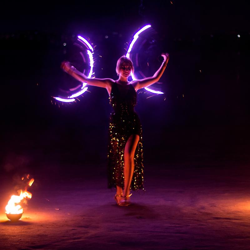 Контурные свечи для вееров