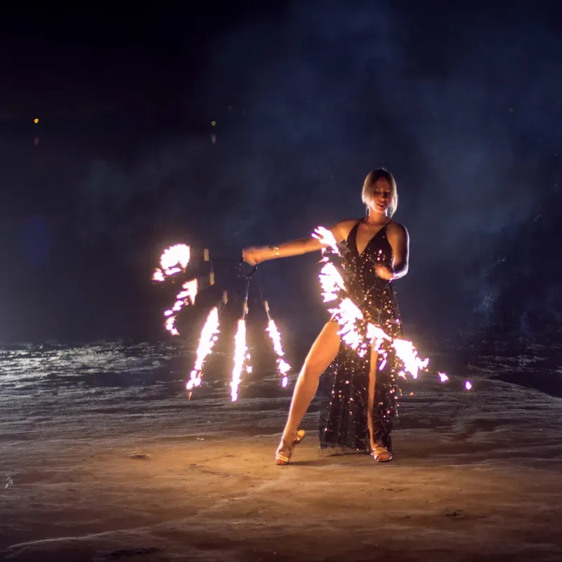 Контурные свечи для вееров