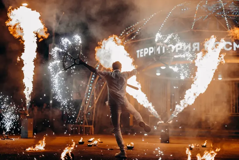 Генератор огня 3 факела