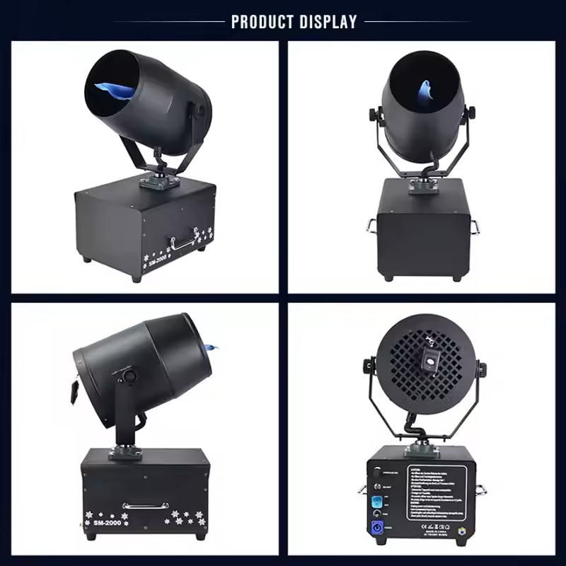 Генератор снега вращающийся 2000Вт