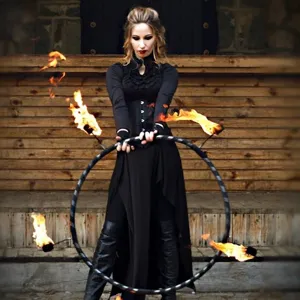 Огненный обруч разборный