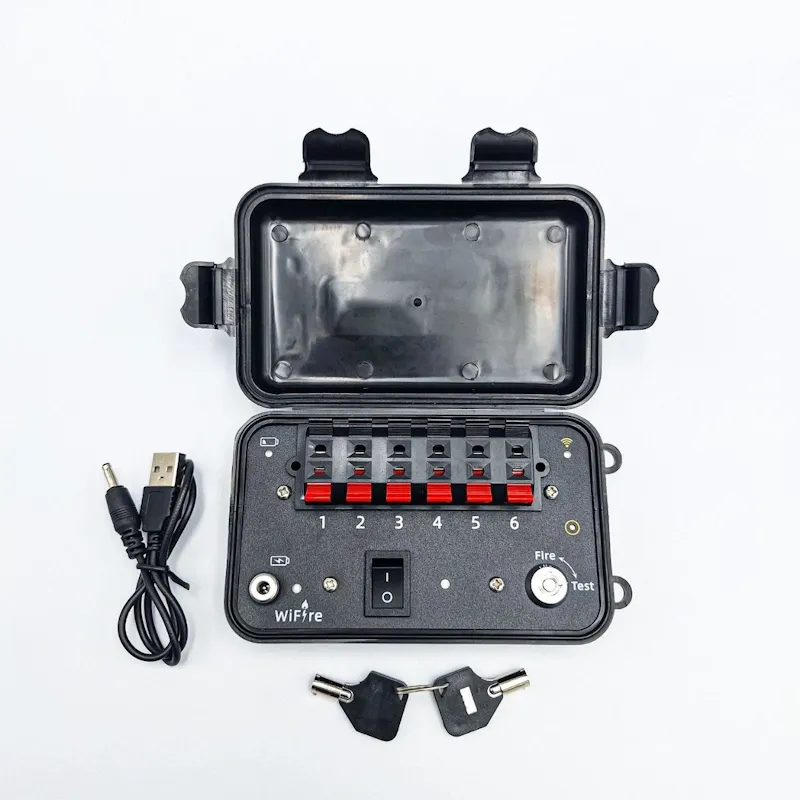Пиротехнический пульт 6 каналов WIFI