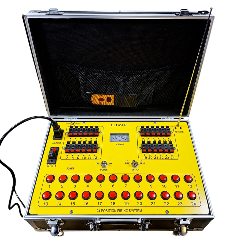 Усиленный  аккумуляторный пульт 24 канала