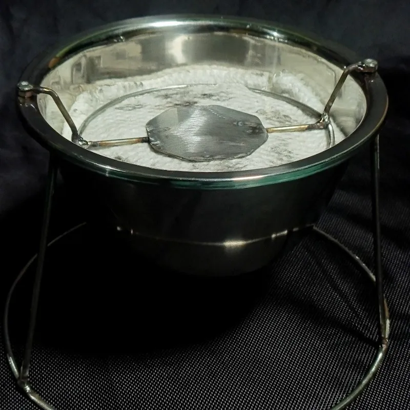 Чаша огненная антипроливная с подставкой