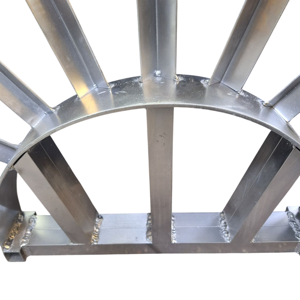 Стойка веерная алюминиевая