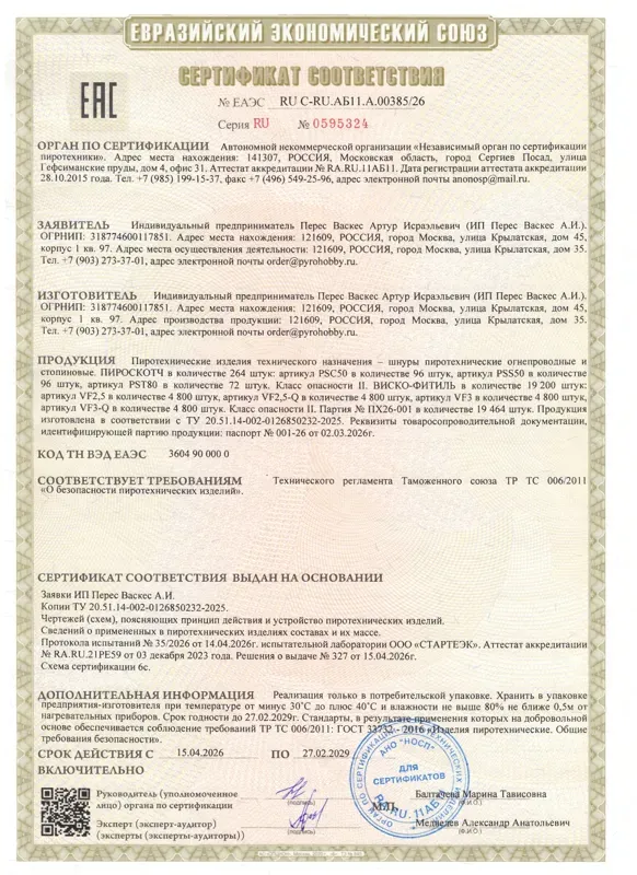 Виско фитиль  2,0мм 0,8см/с